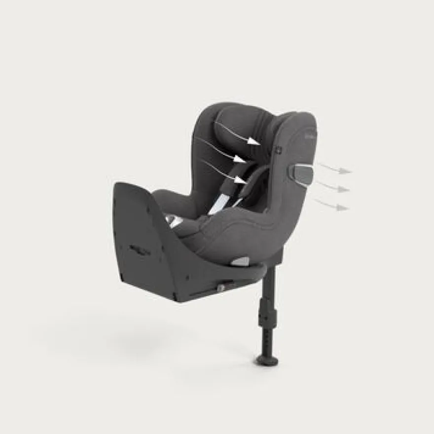 Cybex Sirona T i-Size Plus Bilbarnstol - Peach Pink