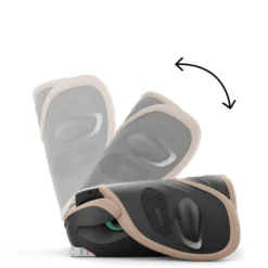 Cybex Solution G2 i-Fix Plus Bältesstol - Almond Beige