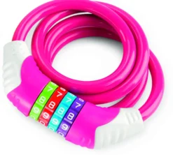 Cykellås 120cm pink