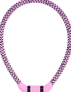 Cykellås 70 cm rosa