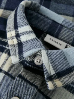Detul Overshirt - Blue Fog