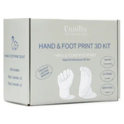 3D Hand- och Fotavtryck Set