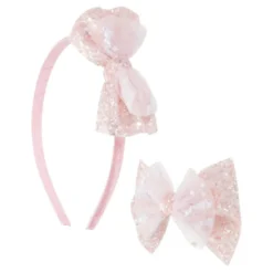 Diadem Hårset - Rosa