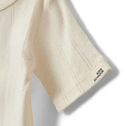 Dicte Kortärmad Body - Off White