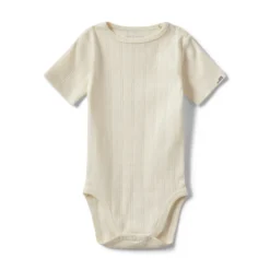 Dicte Kortärmad Body - Off White