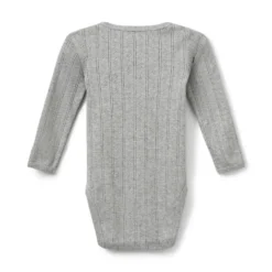 Dicte Långärmad Body - Grey mel