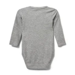 Dicte Långärmad Body - Grey Melange