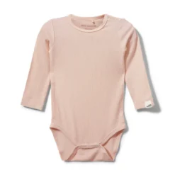Dicte Långärmad Body - Light Rose