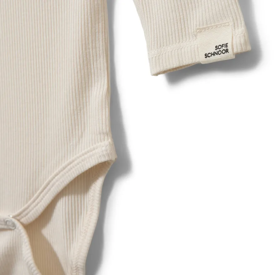 Dicte Långärmad Body - Off White