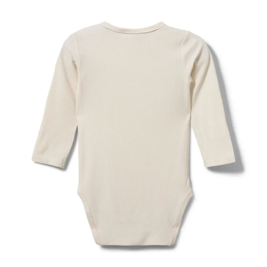 Dicte Långärmad Body - Off White