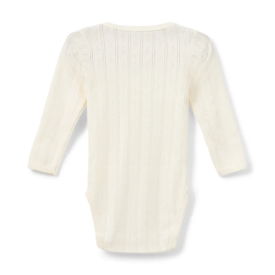 Dicte Långärmad Body - Off White