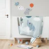 Done By Deer Baby Påslakanset 70x100 cm - Elphee Blue