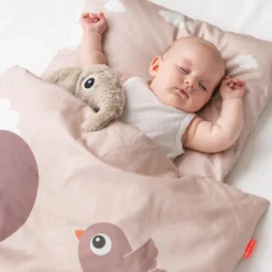 Done By Deer Baby Påslakanset 70x100 cm - Elphee Powder