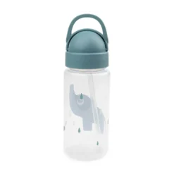 Done By Deer Flaska Med Sugrör 350 ml. - Blue