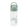Done By Deer Flaska Med Sugrör 350 ml. - Croco Green