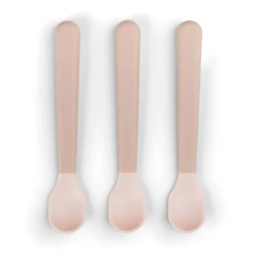 Done By Deer Foodie Easy-Grip Babysked 3-pack - Rosa
