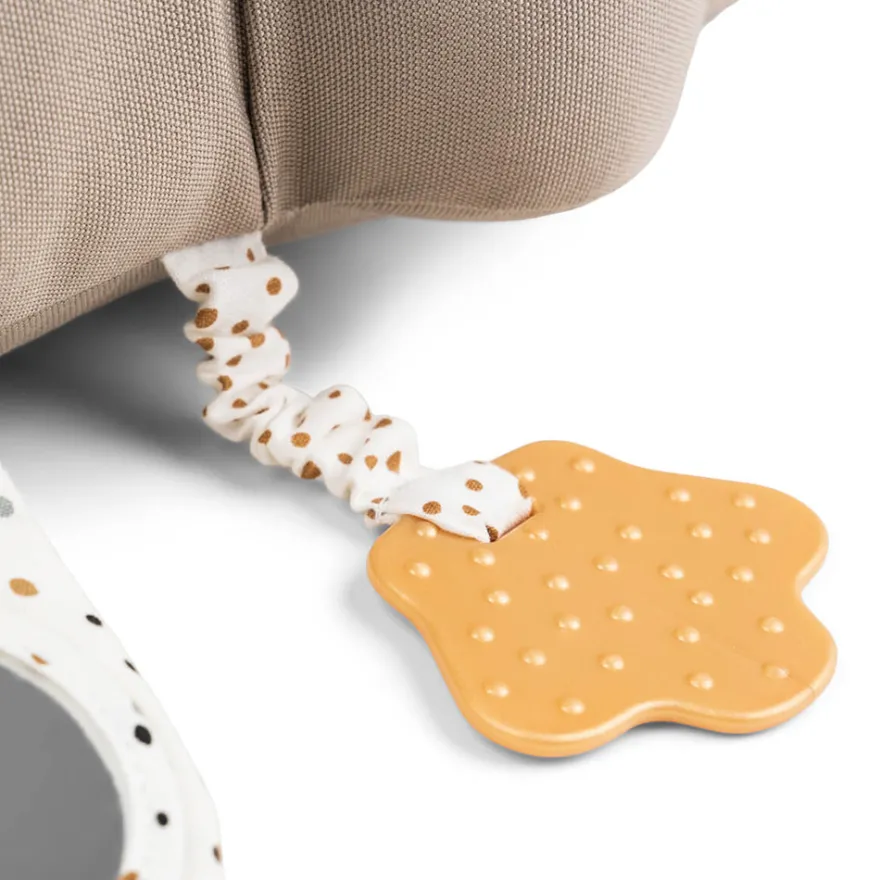 Done By Deer Tummy Time Aktivitetsleksak Croco - Sand
