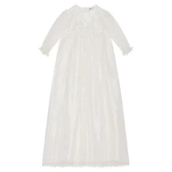 Dopklänning - Offwhite