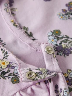 Doritta Långärmad Body - Lavender Fog