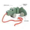 Dragleksak Croco - Green