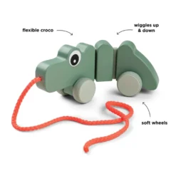 Dragleksak Croco - Green