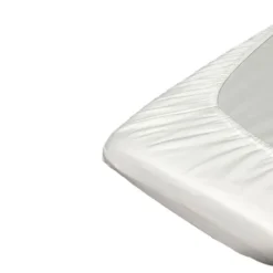 Dra på lakan jersey vagn/vagga eko - Vit