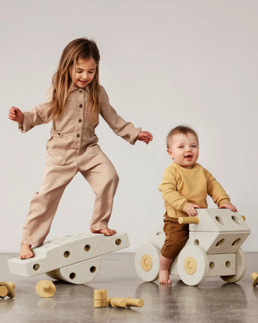 Dreamer Byggsats - Sand Grey/Honey Yellow