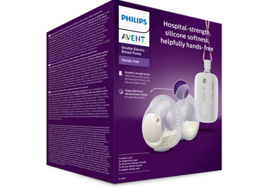 Dubbel Elektrisk Bröstpump Handsfree
