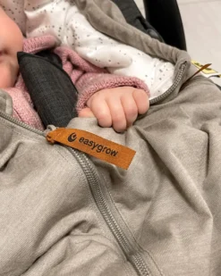 Easygrow Lyng Åkpåse Babyskydd & Bilbarnstol – Grå