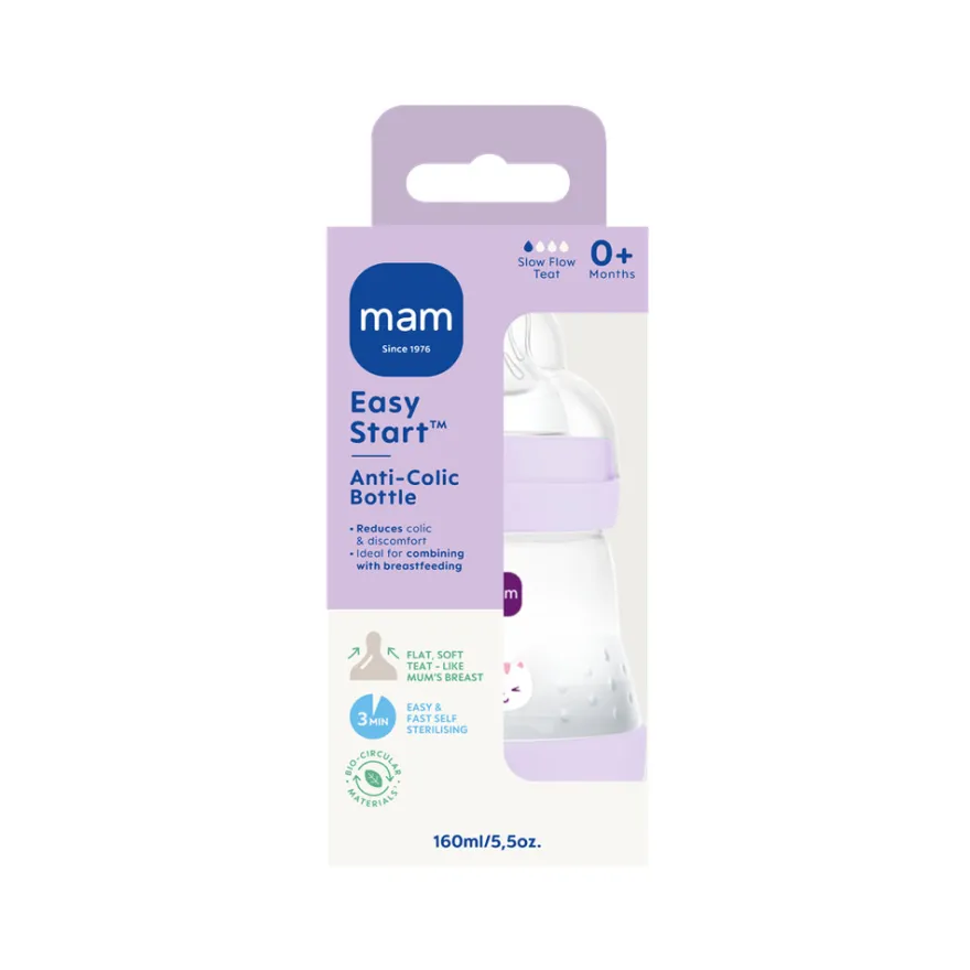 Easy Start Anti-Colic 160ml 1-pk Pink