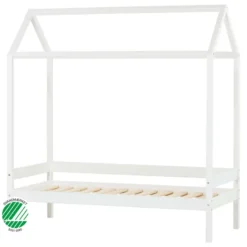 ECO Comfort Husformad säng 70x160 cm. - vit