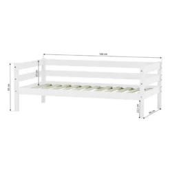ECO Comfort Juniorsäng 70x160 cm. - vit