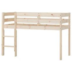 ECO Comfort Medelhög Våningsäng 70x160 cm. - Natur