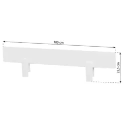 ECO Comfort sänggrind 70x160 cm. - natur