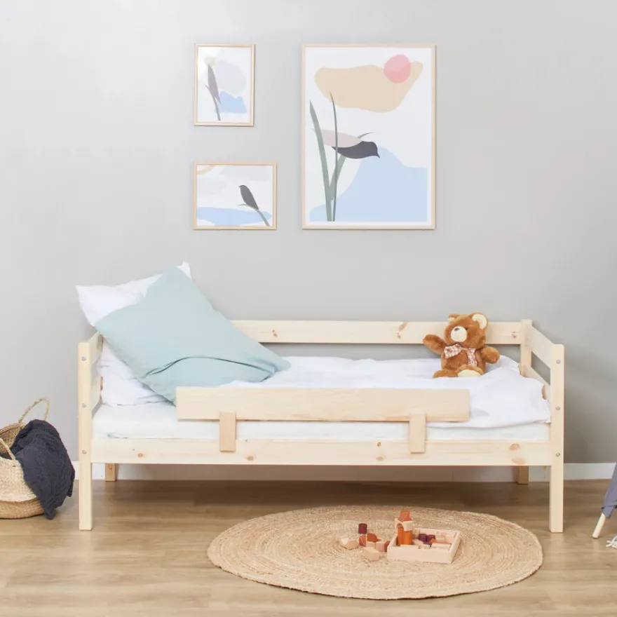 ECO Comfort sänggrind 70x160 cm. - natur