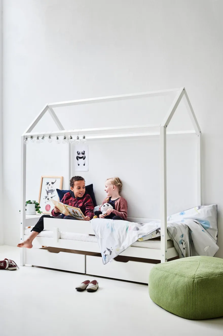 ECO Comfort Sänggrind 70x160 cm. - vit