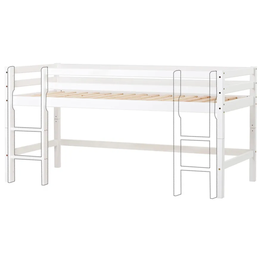 ECO Dream Mid-high säng (delbar) 90x200 cm. - vit