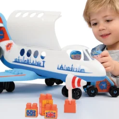 Ecoiffier Flygplan med Figurer & Tilllbehör