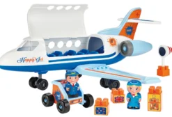 Ecoiffier Flygplan med Figurer & Tilllbehör