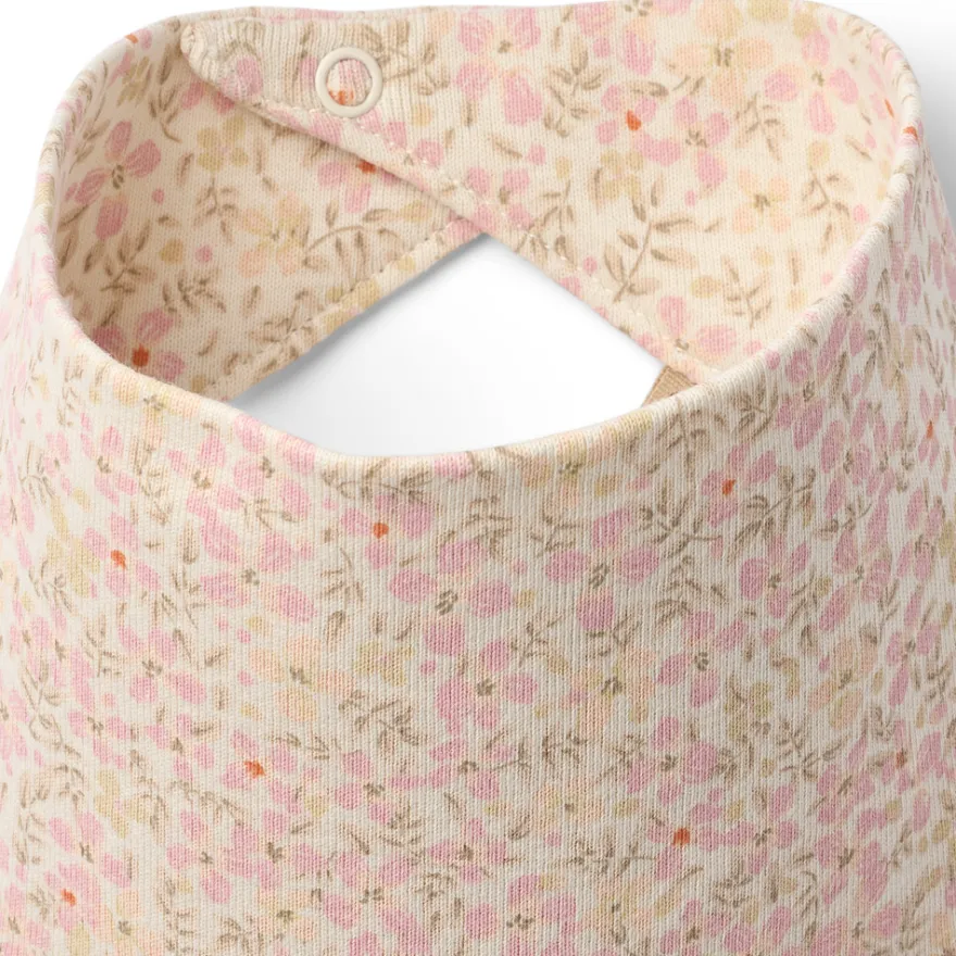 Eden Bib 2-Pack - Coral Flowers