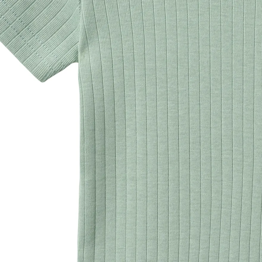 Edvald Kortärmad Body - Green Pool