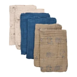 Eko Muslinfilt 6-pack - China Blue