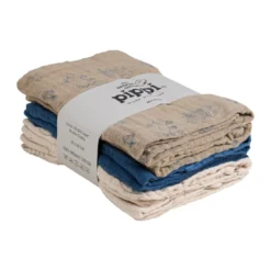 Eko Muslinfilt 6-pack - China Blue