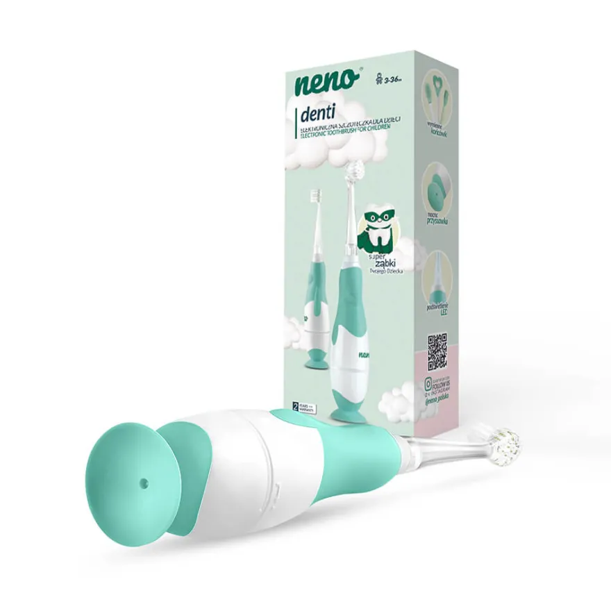 Eltandborste Denti - Vit