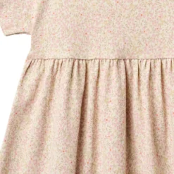 Emilie Jersey Klänning - Coral flowers