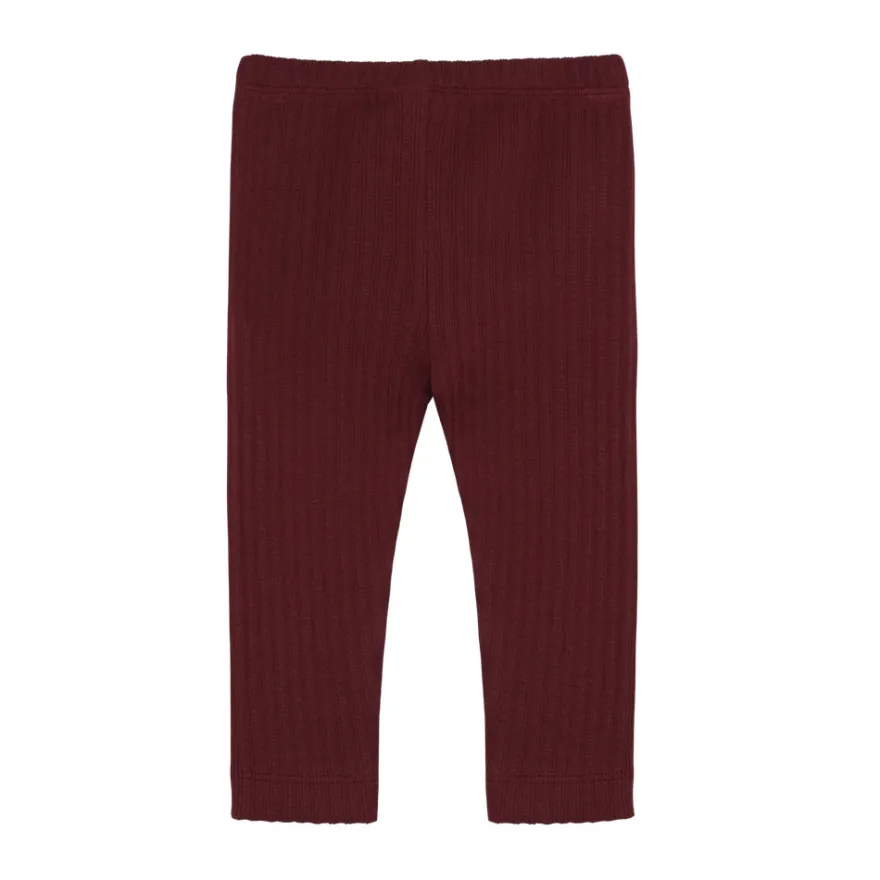 En Fant Leggings - Burgundy
