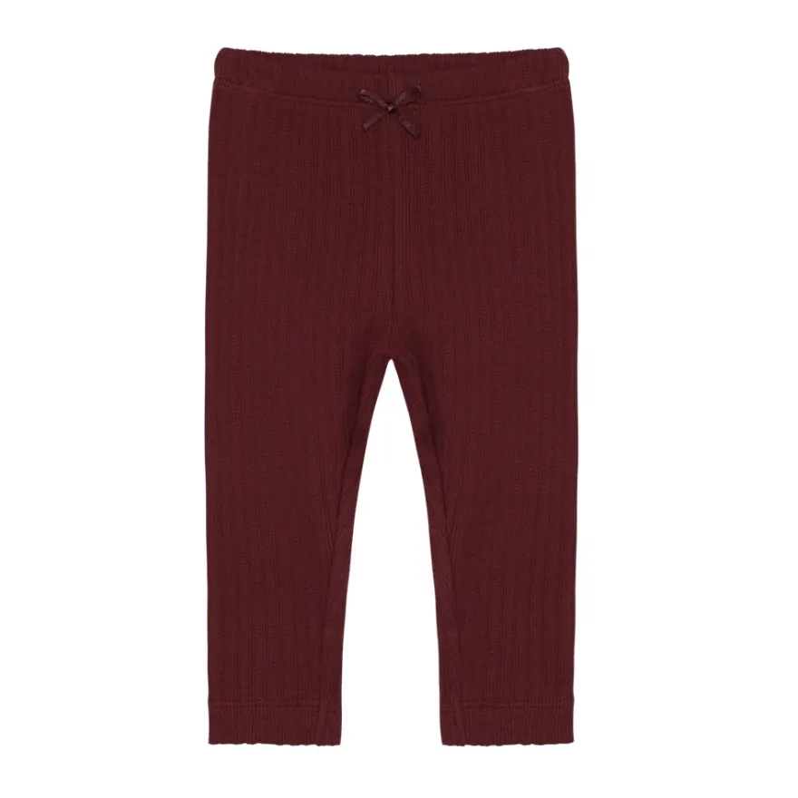En Fant Leggings - Burgundy