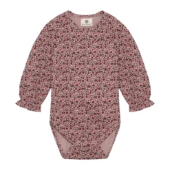 En Fant Långärmad Body - Adobe Rose