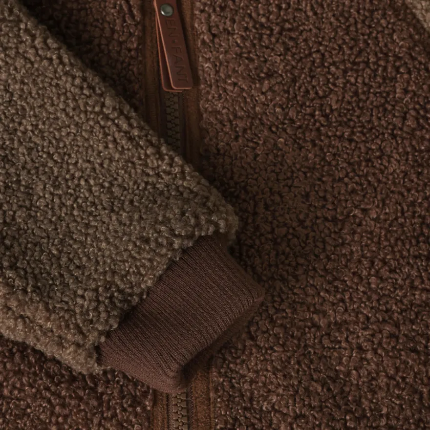 En Fant Overall Teddy - Chestnut