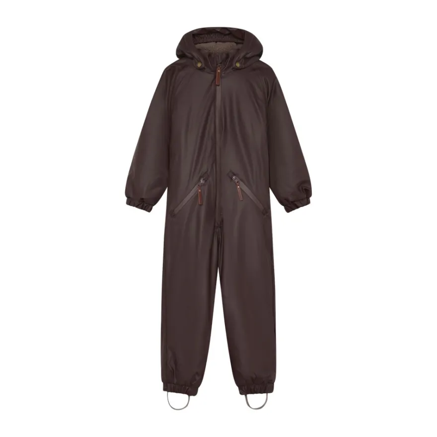 En Fant Vinteroverall PU - Coffee Bean